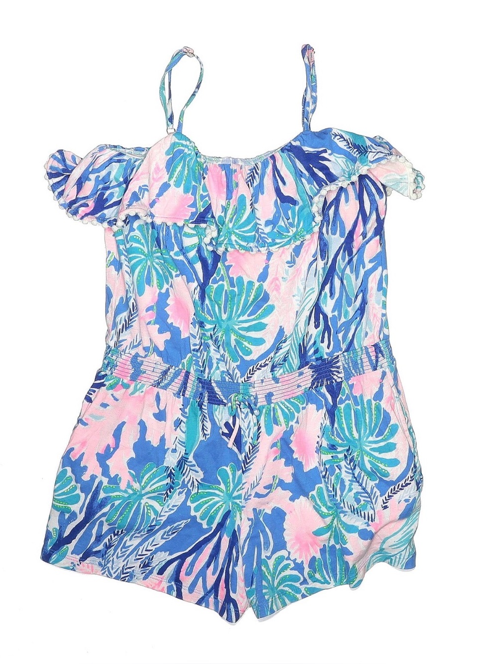 Girls Lilly Pulitzer Leoni Romper Size XL (12-14)